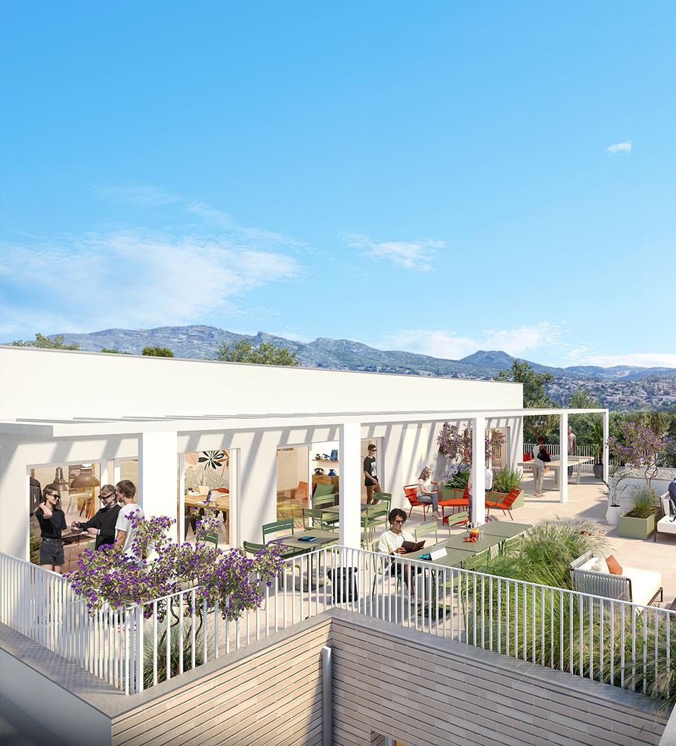 Les lots du programme immobilier The Hive