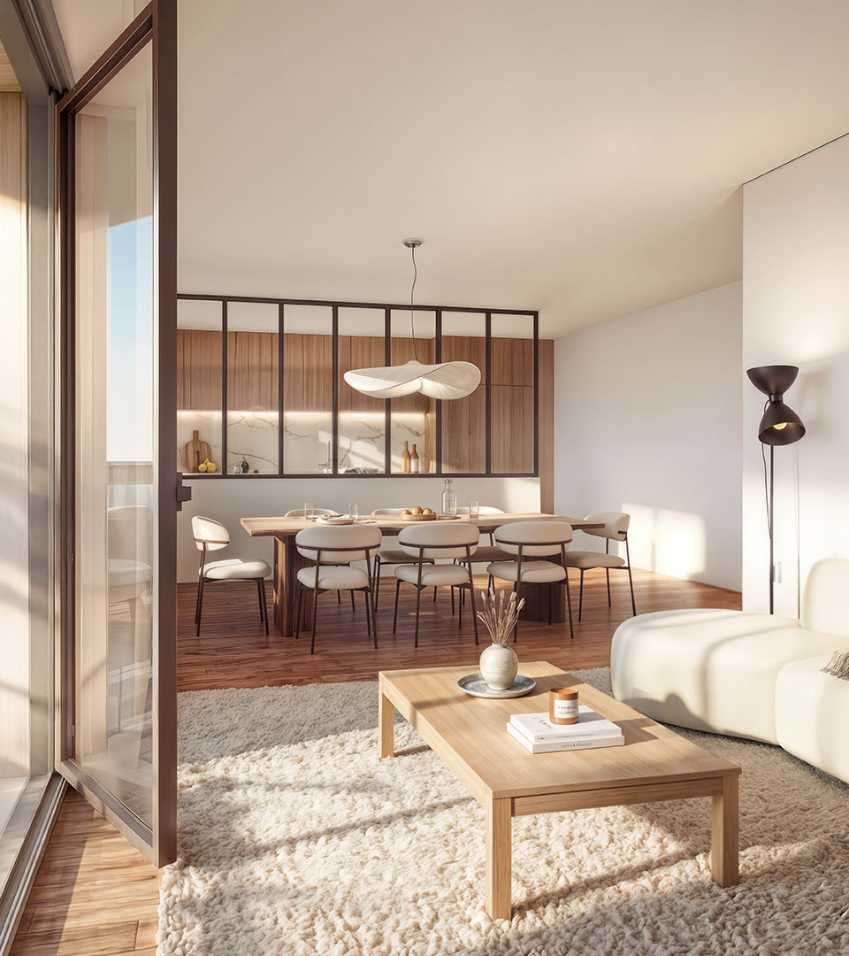 Les lots du programme immobilier Là ! Côté Gare