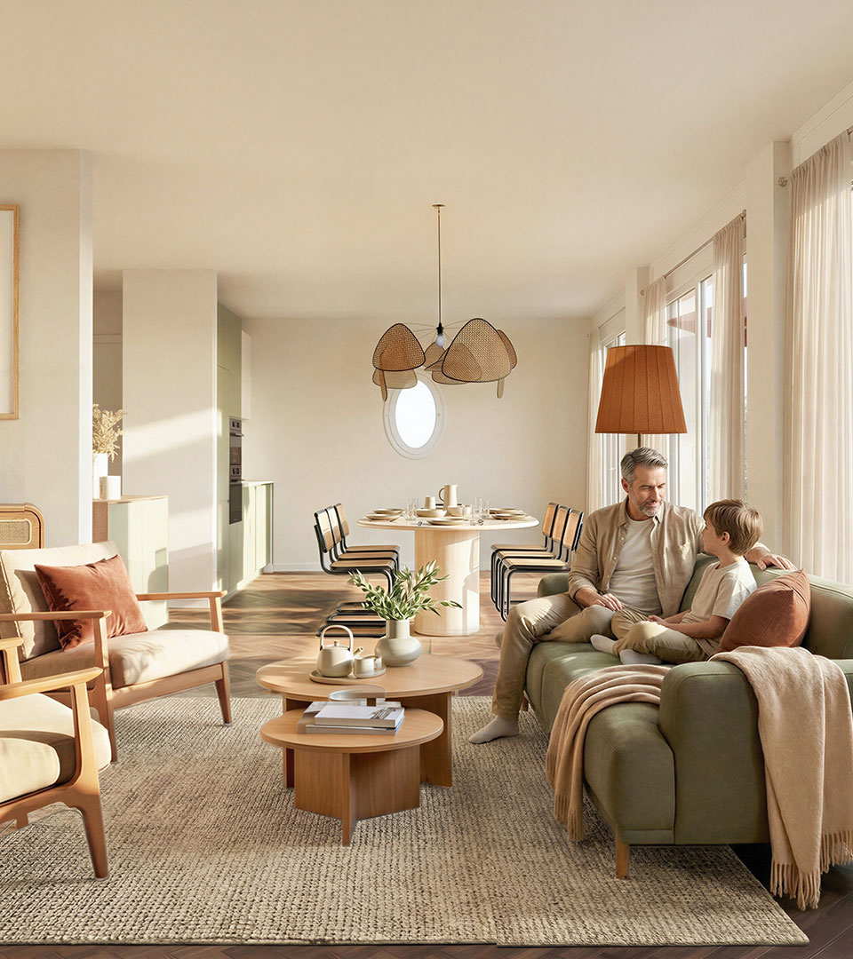 Les lots du programme immobilier Huitième Art -...