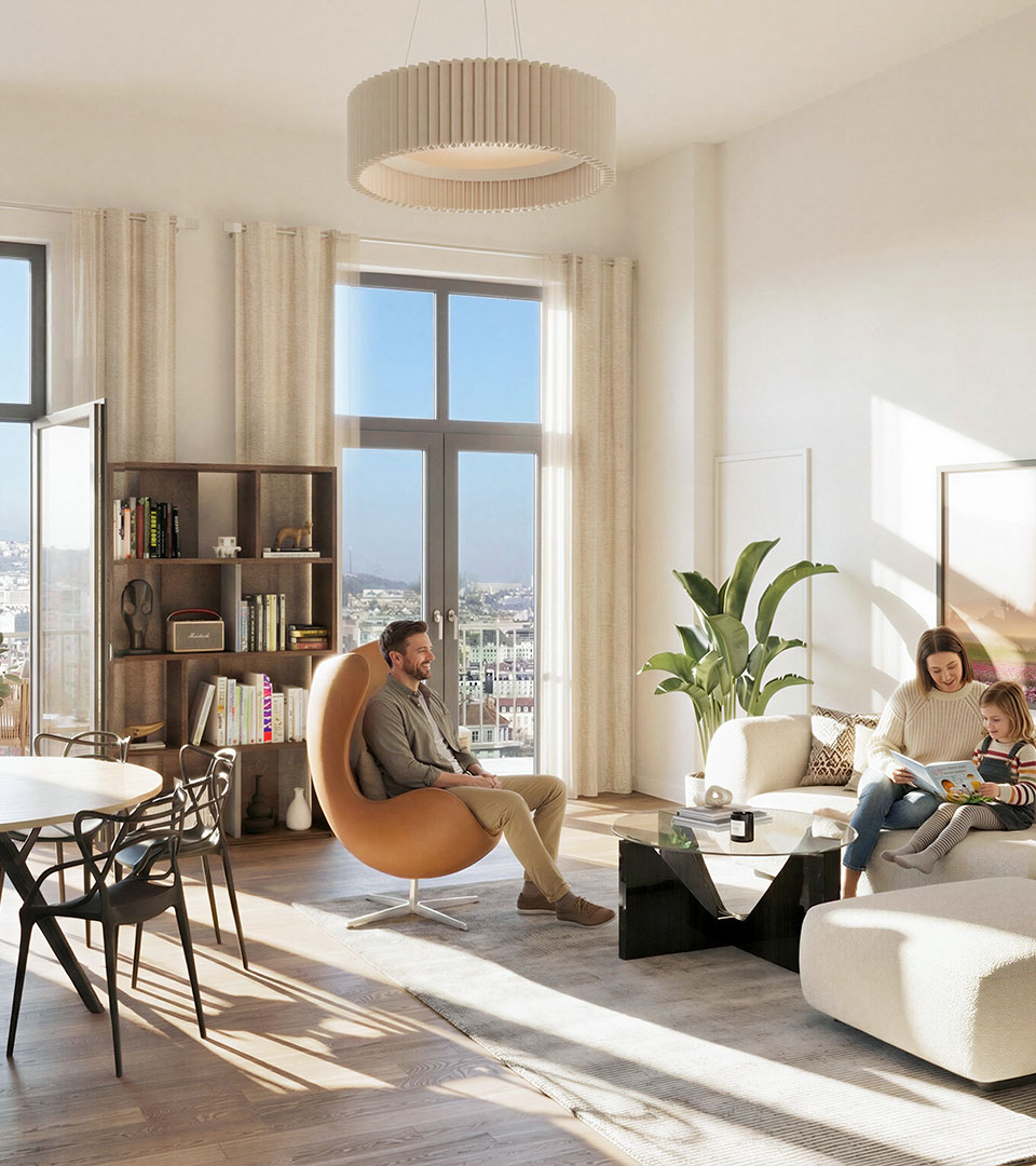Les lots du programme immobilier Huitième Art -...