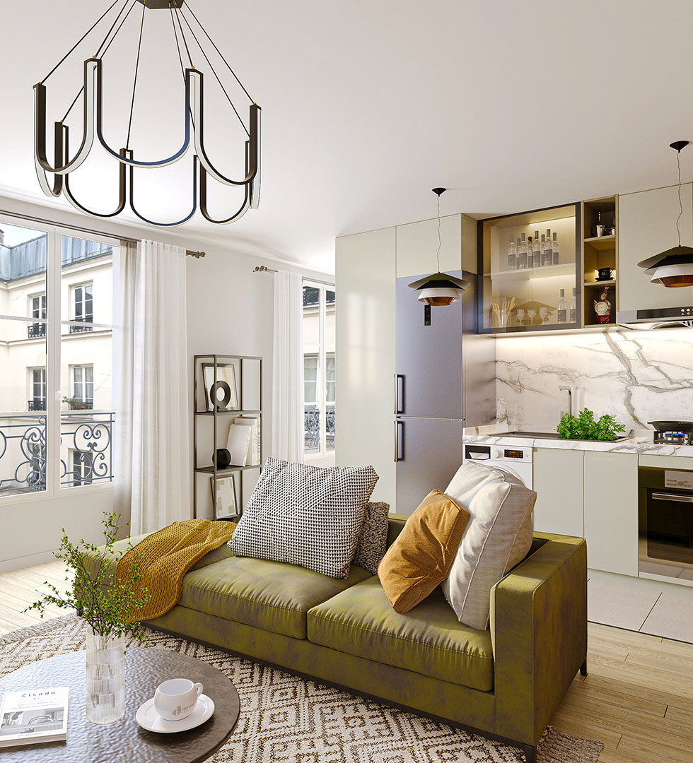 Les lots du programme immobilier 11 Faubourg