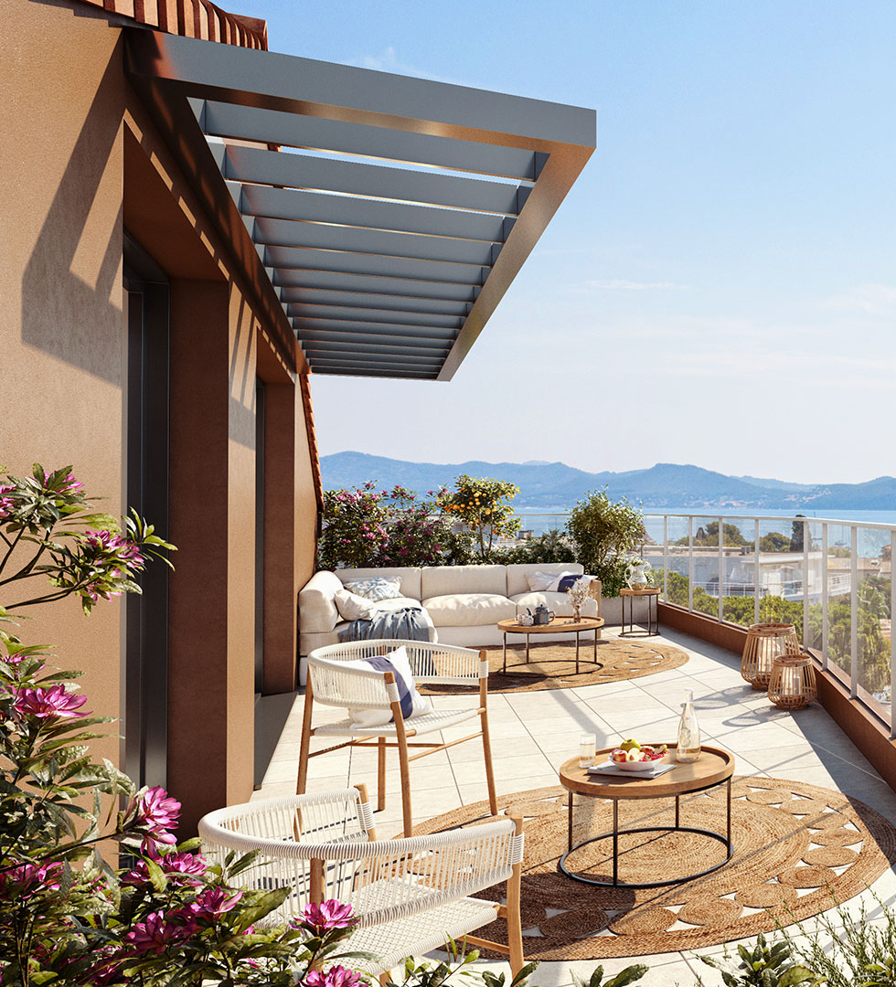 Les lots du programme immobilier Rivage