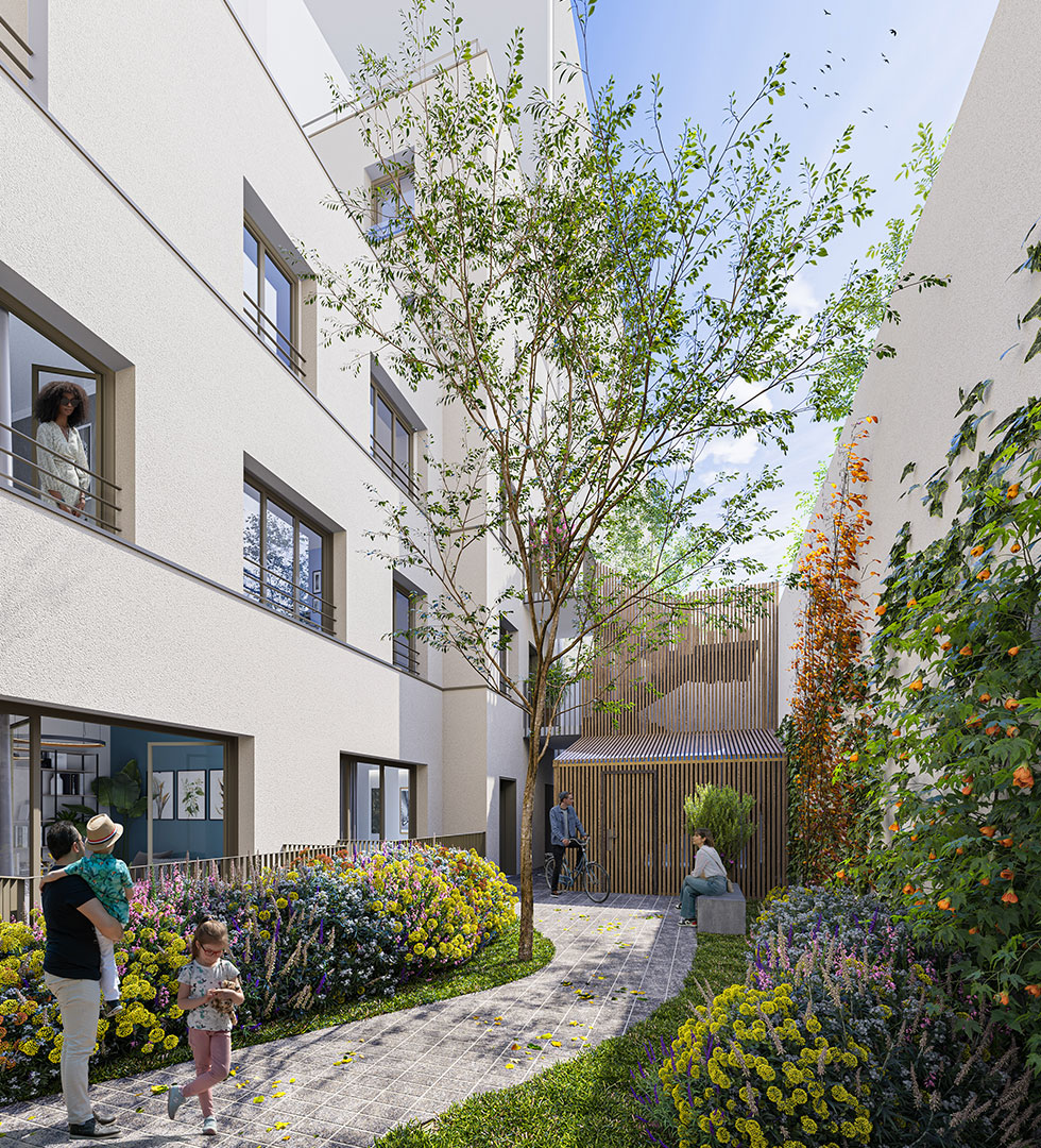 Les lots du programme immobilier Les Rives de...