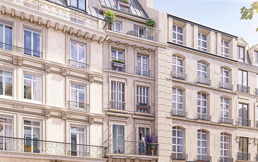 Programme immobilier à Paris 10